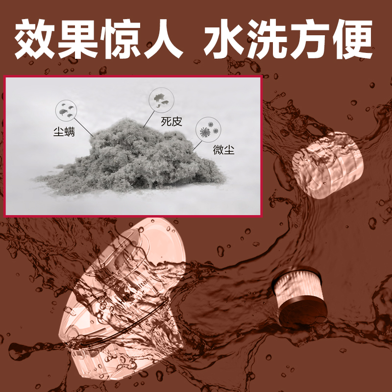 美的除螨仪家用床上除螨神器吸尘器一机多用大吸力紫外线杀菌机B1-图3