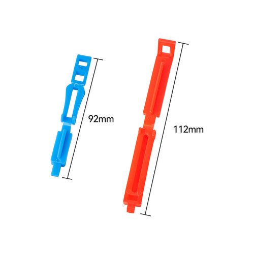 微喷滴灌带毛管主管截流排沙卡子16滴/1寸50灌配件尾端封口夹卡扣 - 图2