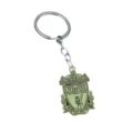 Cross-border football keychain Real Madrid AC Milan Atletico Madrid Chelsea Liverpool Inter Milan bronze pendant gift