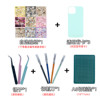 Transparent back card Apple iPhone Huawei mobile phone back card phone case diy material package sticker base paper