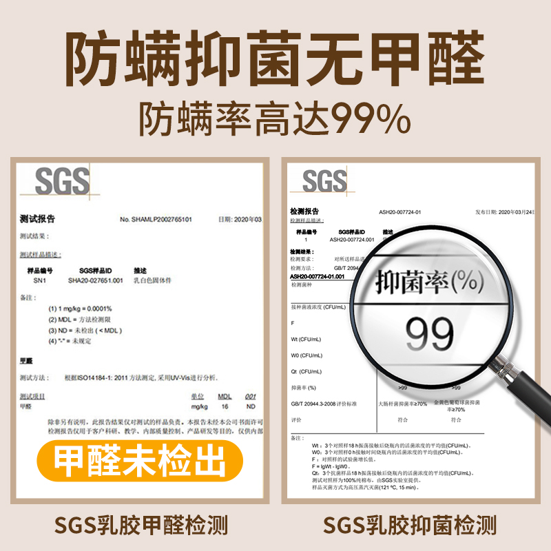 乳胶床垫1.8m泰国进口天然橡胶学生宿舍单双人厚纯软垫薄儿童定制-图1