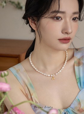 JUNJUN小众自制爆款强光锁骨链