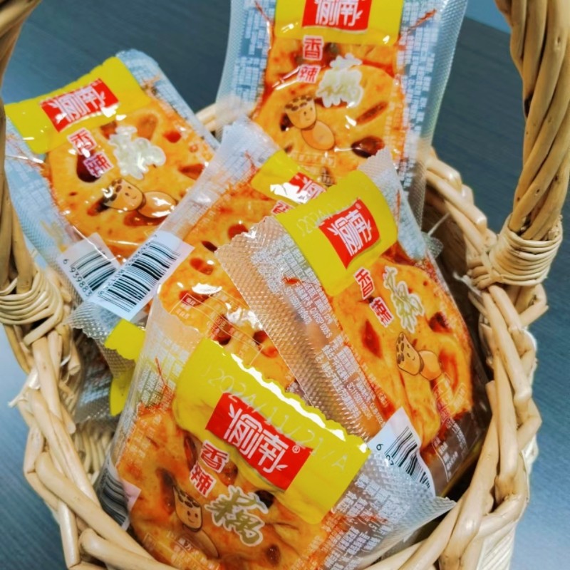 渝南脆藕香辣藕片卤味素食下酒菜休闲零食小吃独立包装,淘宝优惠券,粉丝福利购,淘宝优惠卷