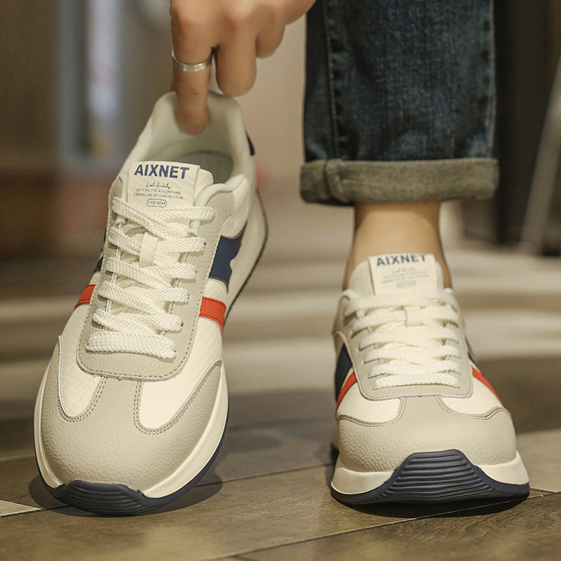 男鞋2026新款春季韩版百搭休闲运动鞋青少年轻便软底工作德训板鞋,淘宝优惠券,粉丝福利购,淘宝优惠卷