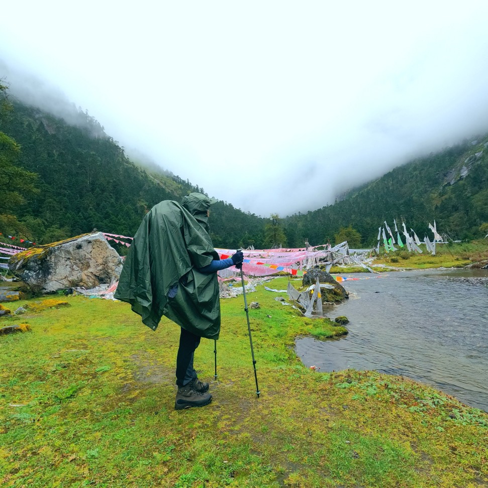 三合一多功能战术雨披俄罗斯单兵斗篷雨衣户外便携登山背包防爆雨 - 图2