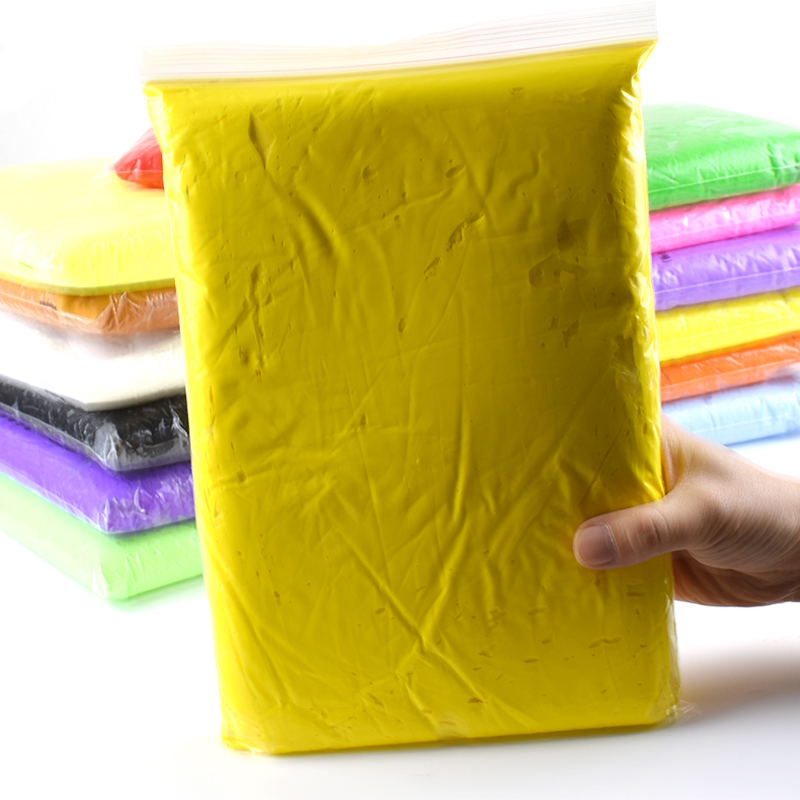 500g超轻粘土24色儿童大包装彩泥超轻黏土太空泥纸粘土橡皮泥 - 图1