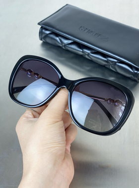 小香同款珍珠腿时尚偏光太阳镜潮