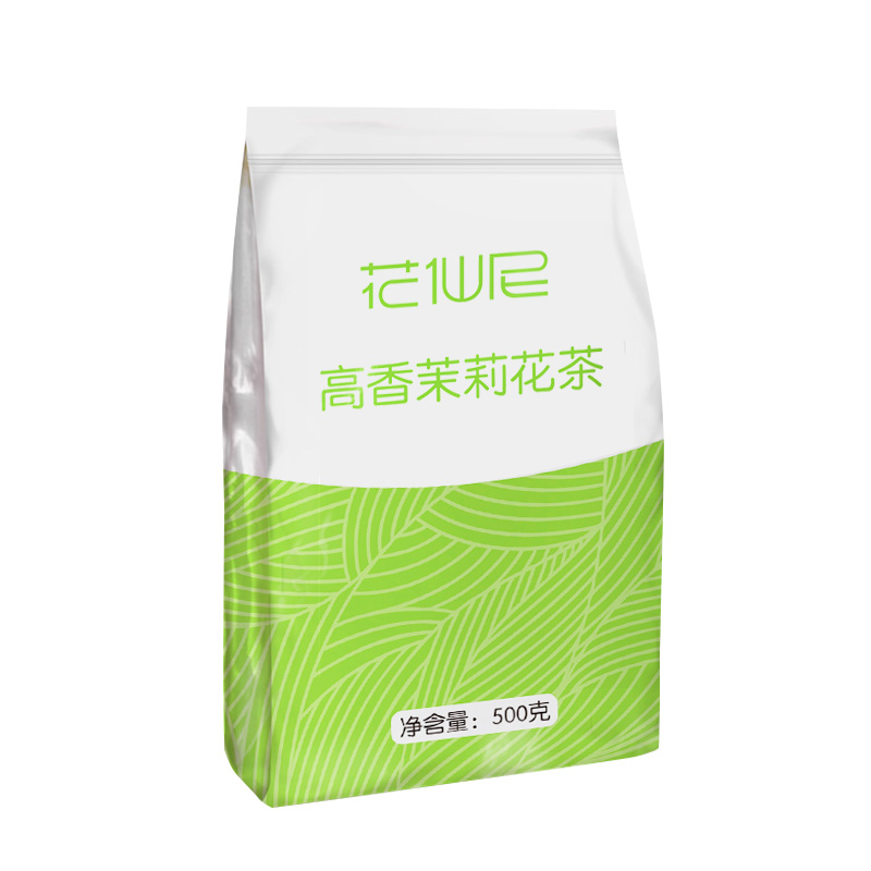 高香茉莉花茶500g 茉莉毛尖绿茶叶茉香奶绿水果茶奶茶店专用原料 - 图3