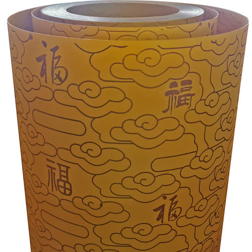 羊皮纸pvc胶片灯罩材料透光纸简约中式风格福字灯膜装修diy透光膜 - 图3