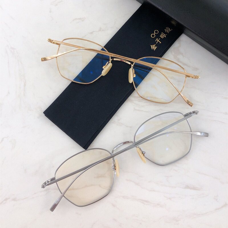 Kaneko 金子眼鏡kv 93 日本手工复古纯钛超轻男女款近眼镜架镜