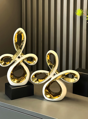 中国结客厅艺术摆件轻奢高档