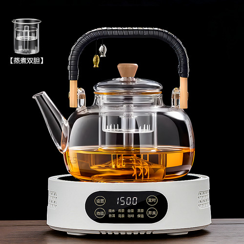 电陶炉煮茶炉小型煮茶器2026新款家用烧水养生壶泡茶电磁炉电热炉 - 图3