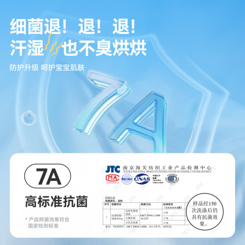 [7A抑菌抗氯防晒]齐齐熊宝宝分体泳衣夏季男童泳装儿童长袖游泳衣 - 图2