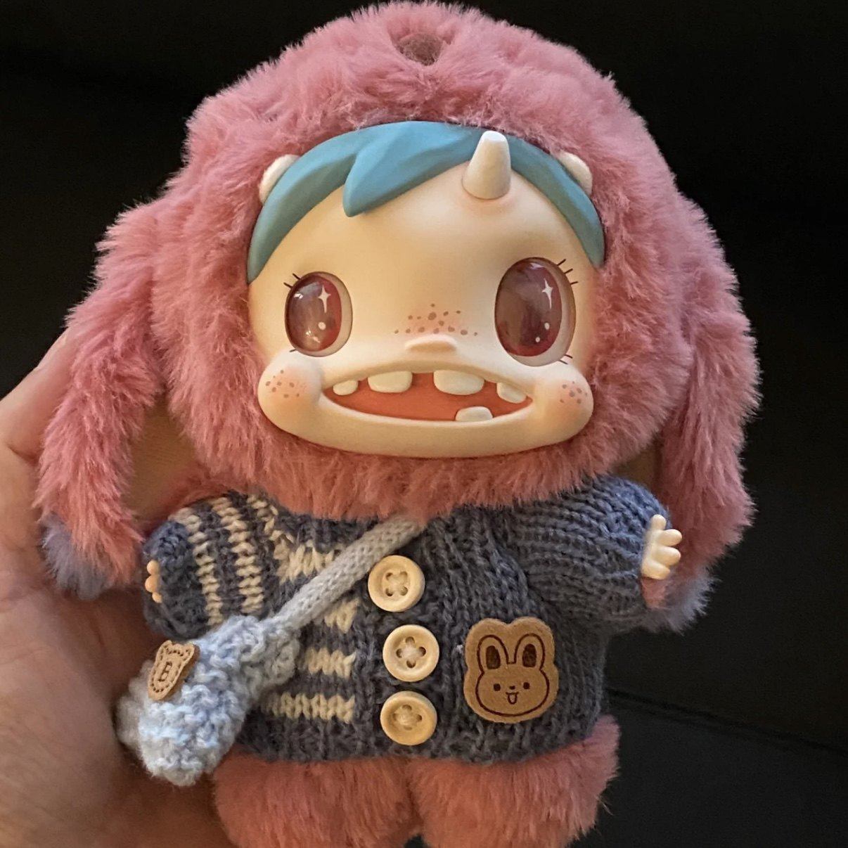 泡泡玛特宝拉怪物收藏系列毛绒布波小兔娃衣搪胶labubu10cm小衣服,淘宝优惠券,粉丝福利购,淘宝优惠卷