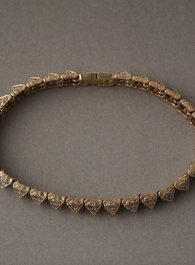 noguchi女款复古立体感手链手镯