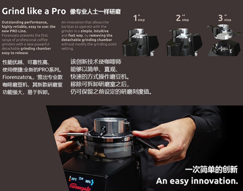 Fiorenzato佛伦萨多意大利进口F83Epro电动定量磨豆机f83e pro - 图0