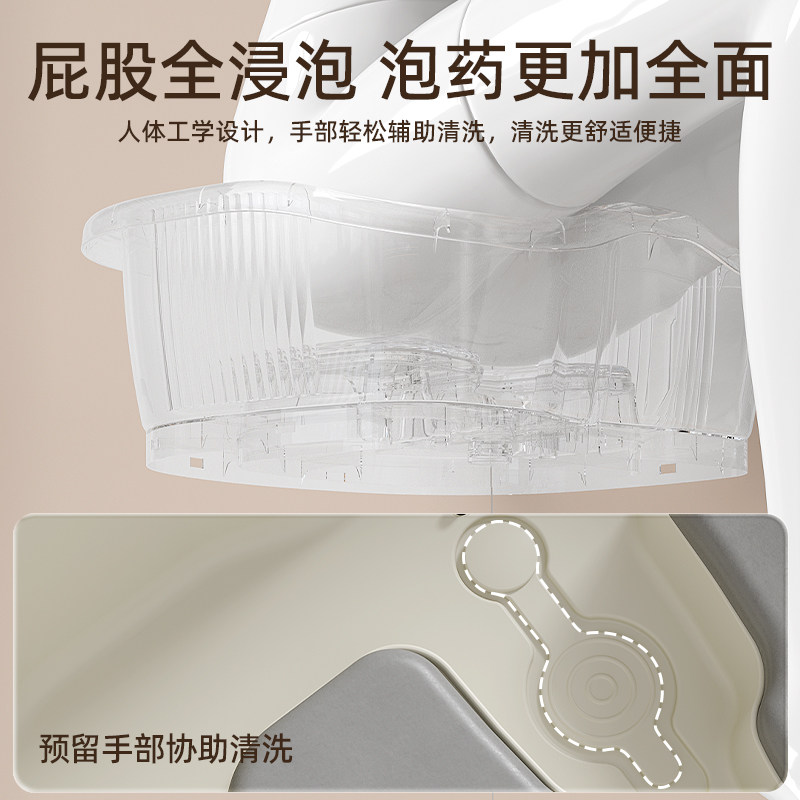 坐浴盆带凳可坐痔疮药浴产妇产后月子盆洗屁股神器男女士专用免蹲,淘宝优惠券,粉丝福利购,淘宝优惠卷