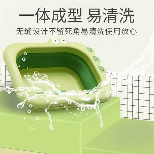 Средство детской гигиены, детский складной таз, детское биде для кожи ягодиц для новорожденных, 3 шт