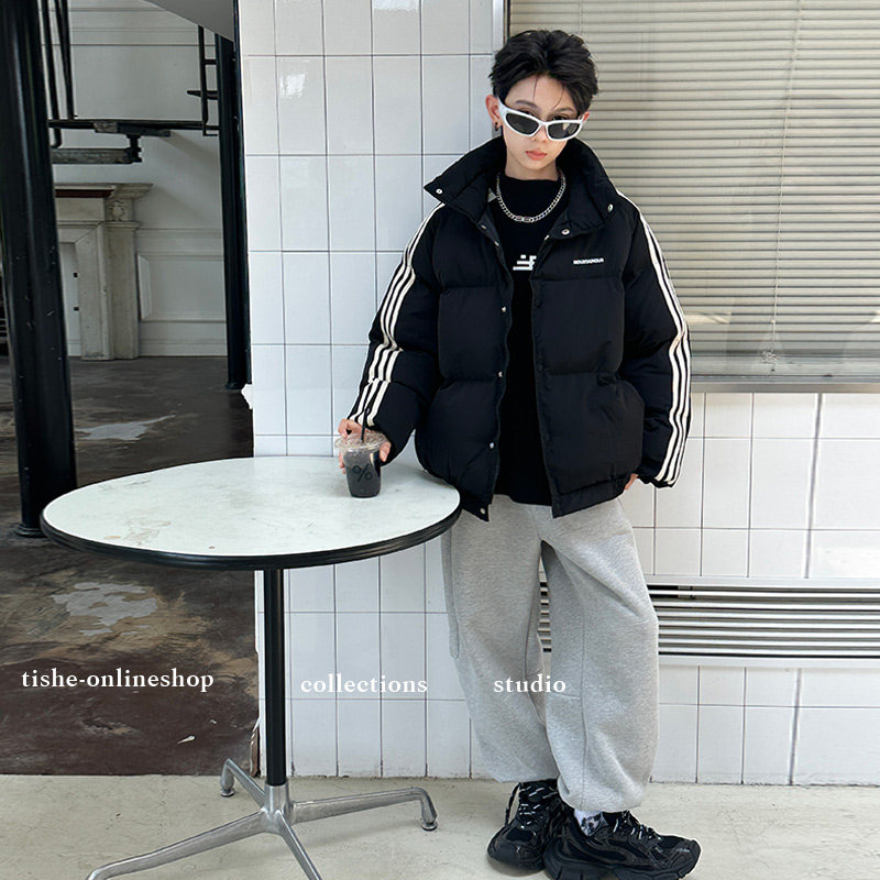 男童棉服外套2025秋冬款夹棉中大童加绒加厚棉衣男孩大码棉袄冬装,淘宝优惠券,粉丝福利购,淘宝优惠卷