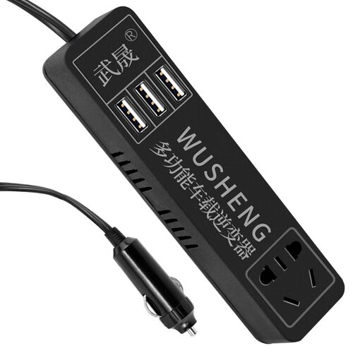 车载逆变器12V/24V转220V货车电源转换器多功能汽车插座充电器 - 图3