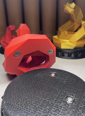 蛇年摆件巳巳如意2025年招财蛇年几何创意定制12生肖纪念品3D打印