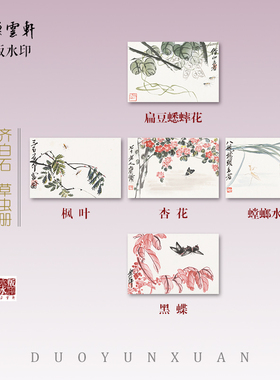 朵云轩木版水印国画书法