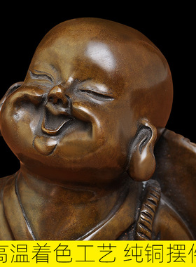 小和尚禅意中式风茶室家居摆设