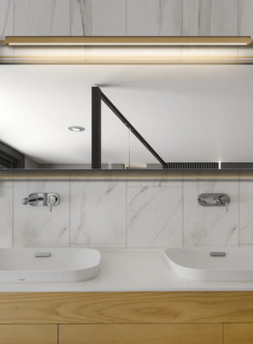 新中式补光灯化妆镜装饰画梳妆台镜子酒店酒吧美容院挂画卧室浴室