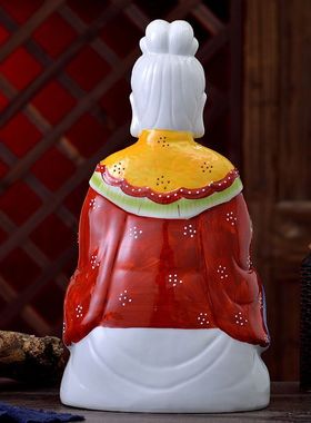 陶瓷眼光娘娘佛像眼光菩萨明目君观音菩萨神像供奉摆件