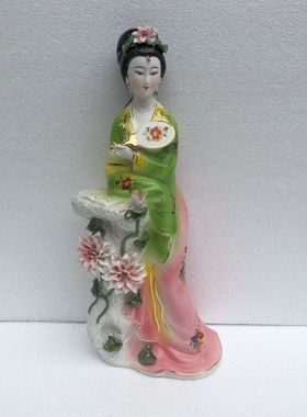 厘米高 青姑娘小青青蛇仙姑神像供奉