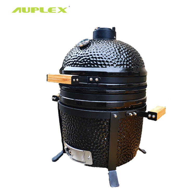 阿普莱斯15英寸陶瓷木炭烧烤炉 kamado ceramic bbq grill smoker - 图1