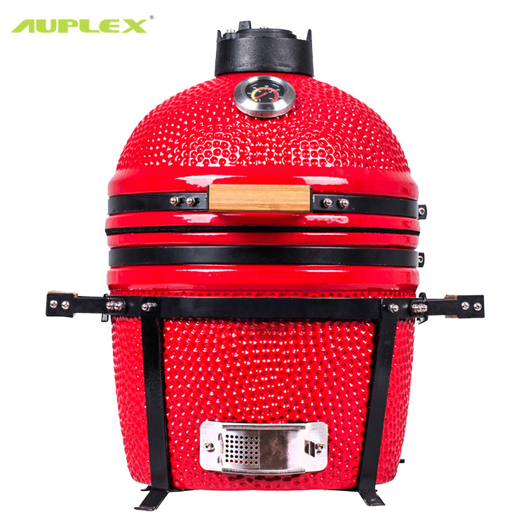 阿普莱斯15英寸陶瓷木炭烧烤炉 kamado ceramic bbq grill smoker - 图3