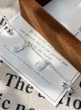 2025年新款足银上上签算盘手链