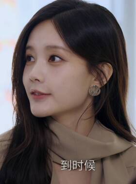 美人余李一桐余梦同款耳钉