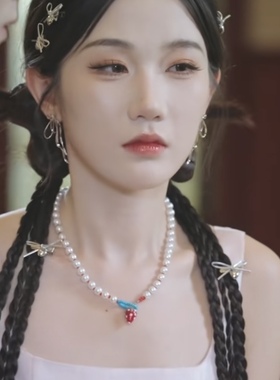 短剧张晋宜姜花衫同款项链