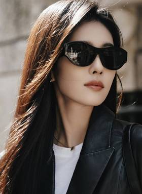 欧洲明星白鹿同款太阳眼镜男女ins复古欧美气质百搭时尚墨镜潮