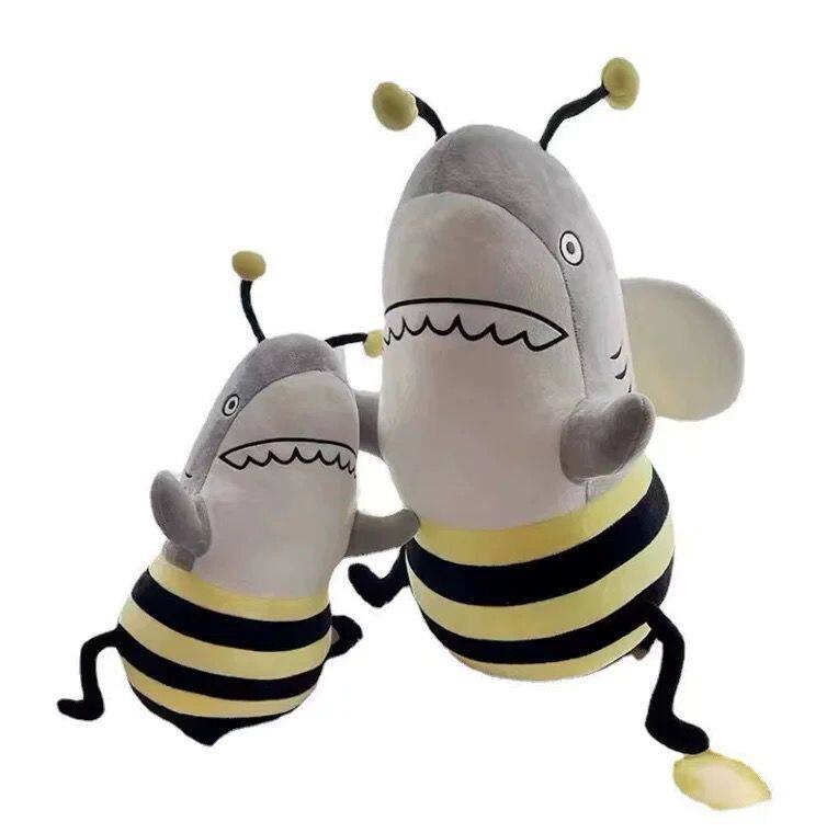 鲨bee鲨鱼鲨狗公仔鲨臂闺蜜抱枕 sugibugi毛绒布艺类玩具