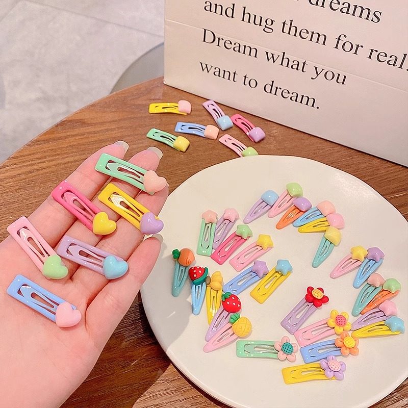 儿童彩色星星小号BB夹女童刘海发夹宝宝不伤发发卡小女孩夹子头饰,淘宝优惠券,粉丝福利购,淘宝优惠卷