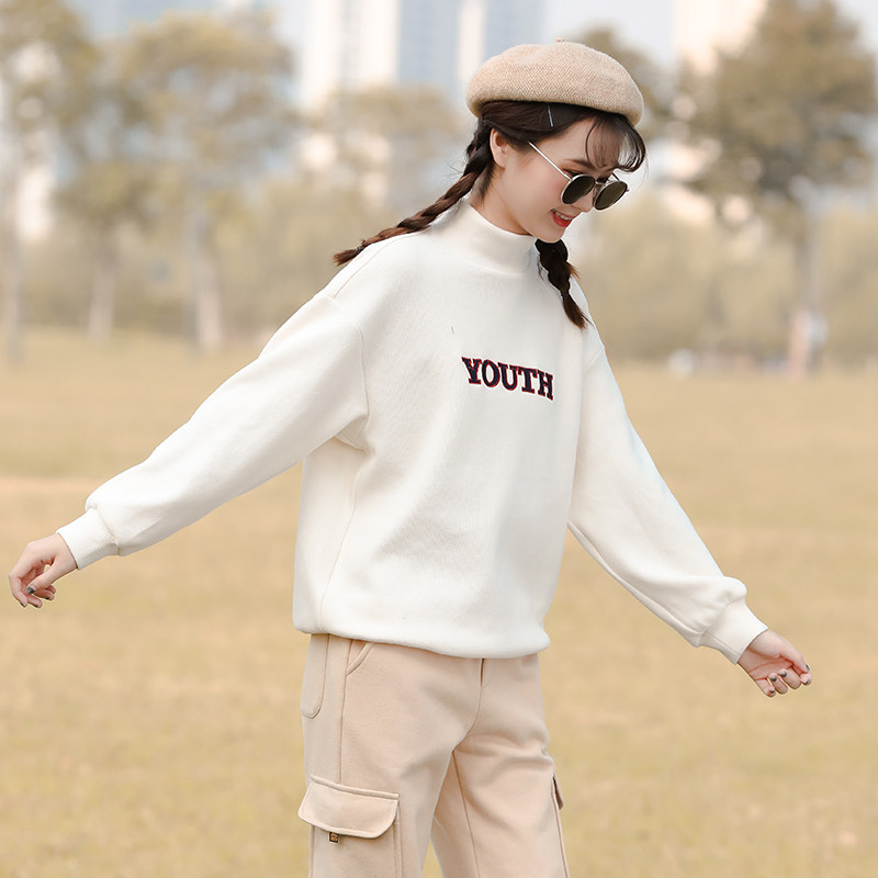 少女韩版学院风2020秋冬季新款卫衣 迅驰服饰专营卫衣/绒衫