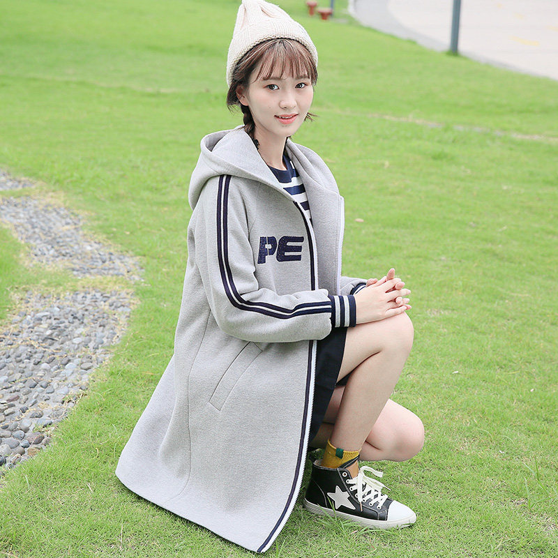 春装学院风少女春秋冬季棒球服新款 迅驰服饰专营卫衣/绒衫