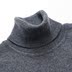 Đàn ông mùa thu mới có thể biến áo len cao cổ cashmere dài tay áo len để giữ ấm cho áo len màu lạnh hoang dã - Áo len Cashmere áo sơ mi nam gucci Áo len Cashmere