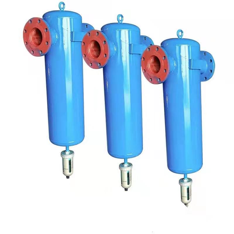 汽水分离器蒸汽管道汽水过滤分离器油气分离设备挡板式气水分离器-图3