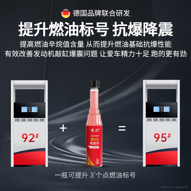 E路驰辛烷值添加剂提升剂增强剂增加汽油标号燃油宝发动机除积碳1,淘宝优惠券,粉丝福利购,淘宝优惠卷