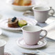 Italian Elios lace embossed tea cup saucer dining plate