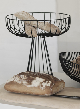 SERAX摩登镂空金属果篮