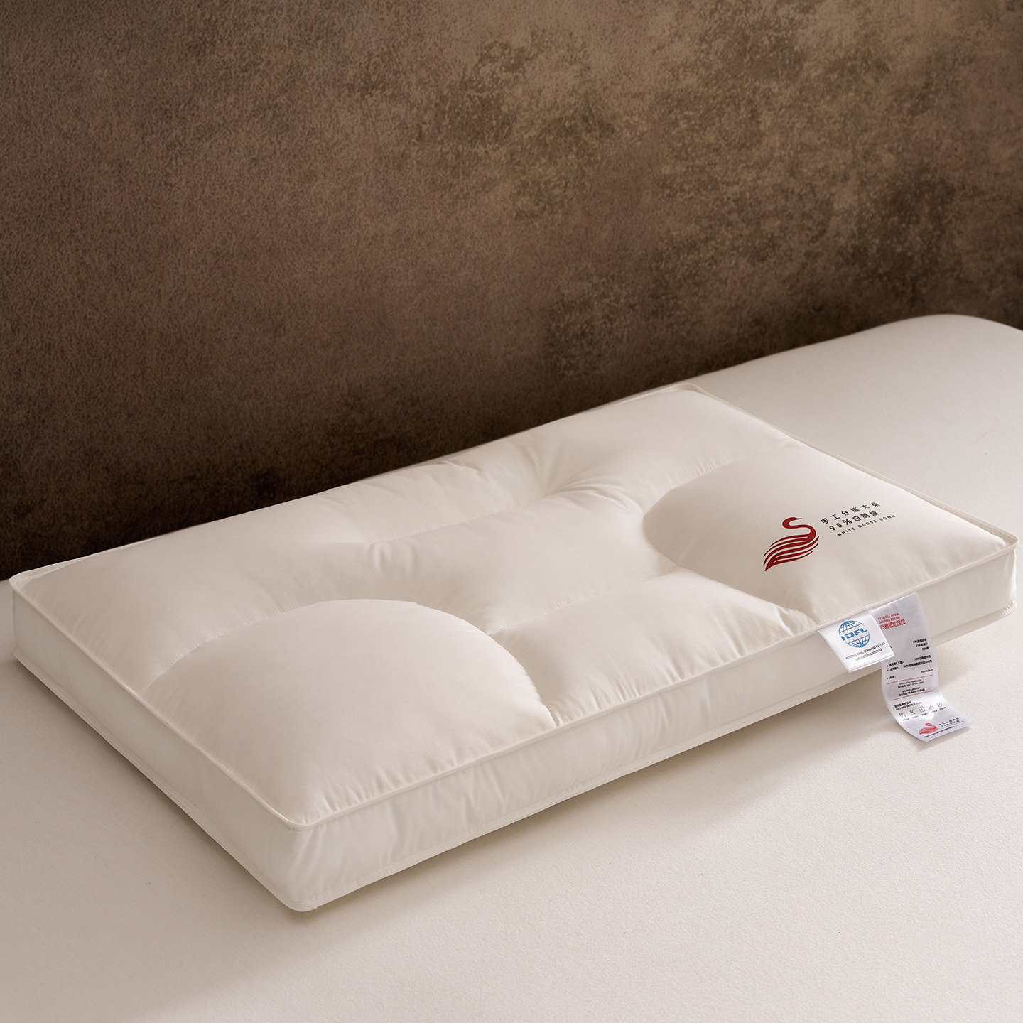 星级酒店95白鹅绒定型护颈枕高端学生宿舍成人家用彭松软枕头枕芯,淘宝优惠券,粉丝福利购,淘宝优惠卷