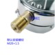 YE100 diaphragm pressure gauge Yichuan natural gas gauge