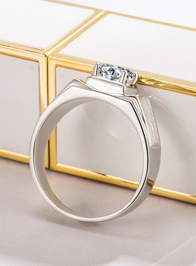 正品男士戒指纯银百搭