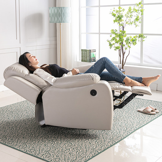 Nail and eyelashes sofa electric multi-functional foot massage recliner