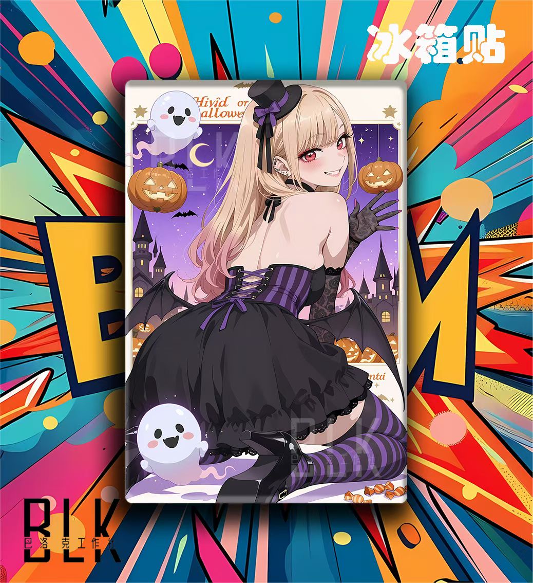 喜多川海梦Marin玛琳更衣人偶坠入爱河游戏动漫周边二次元冰箱贴 - 图0